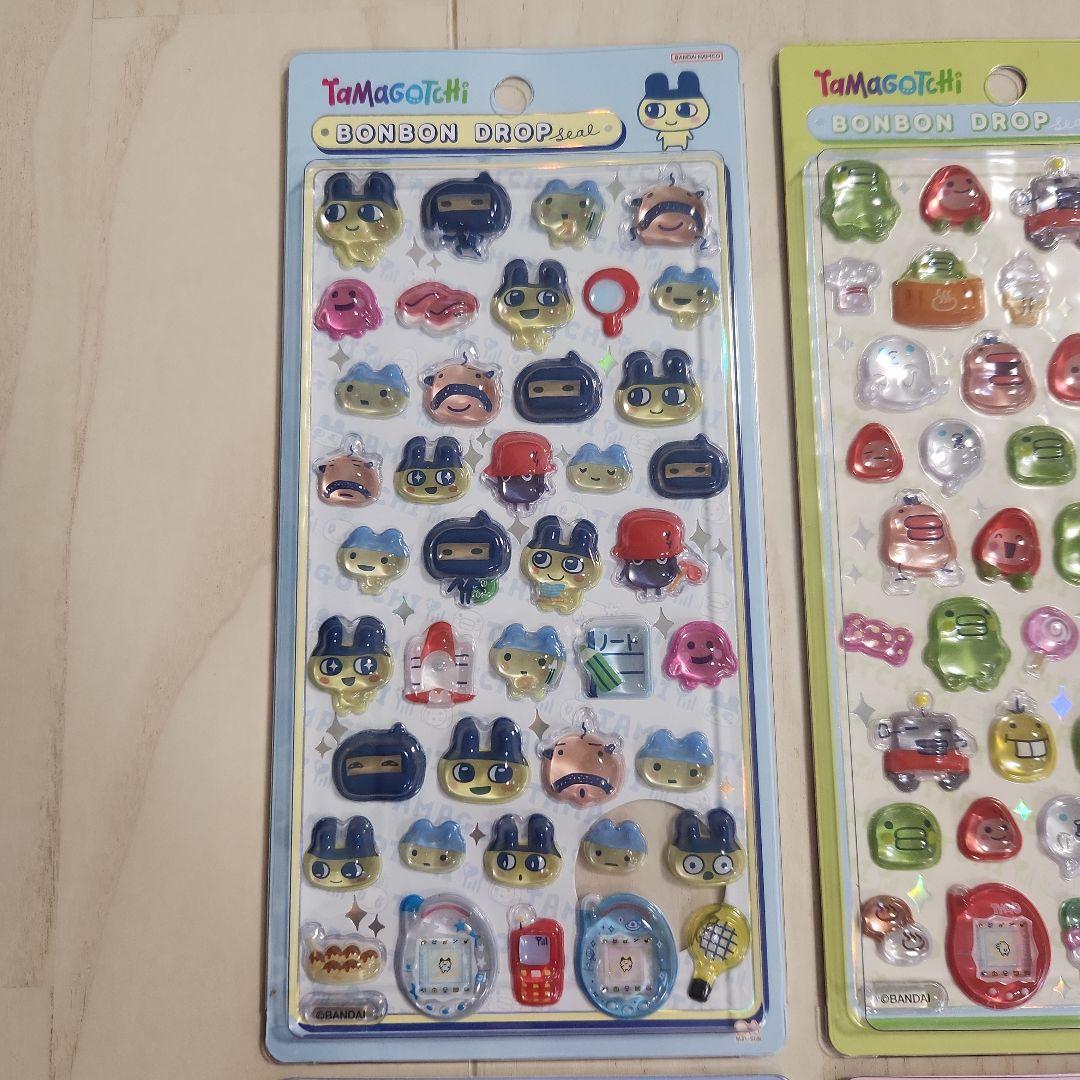 【正規品】たまごっち　ボンボンドロップシール　全4種セット