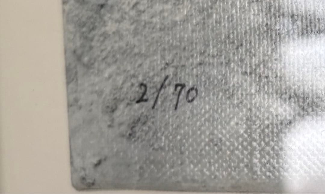 久下貴史　版画　キャンバスジクレー