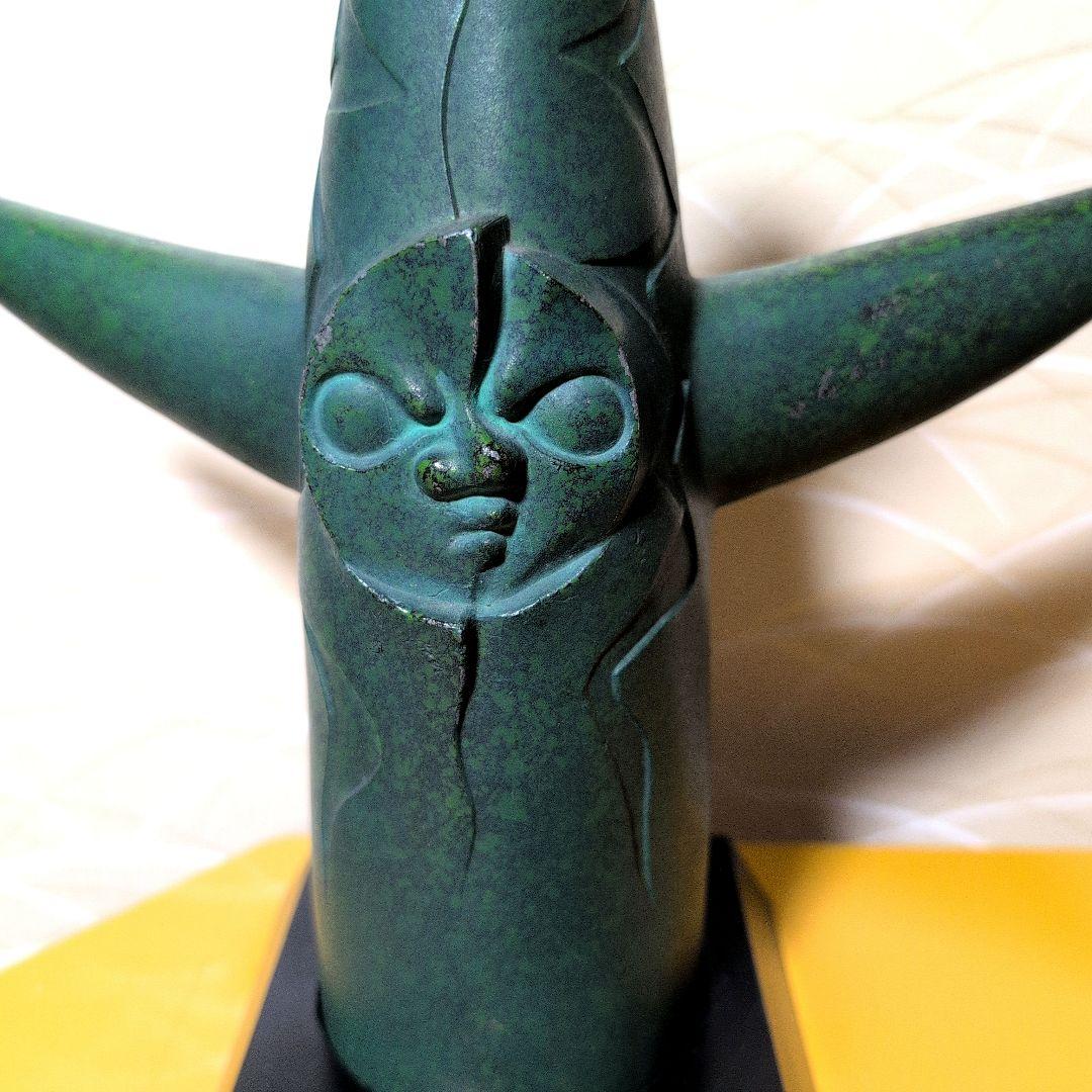 【太陽の塔】岡本太郎作　大阪万博記念「太陽の塔」の像　1970年製・金属製