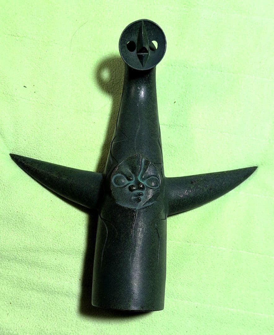 【太陽の塔】岡本太郎作　大阪万博記念「太陽の塔」の像　1970年製・金属製