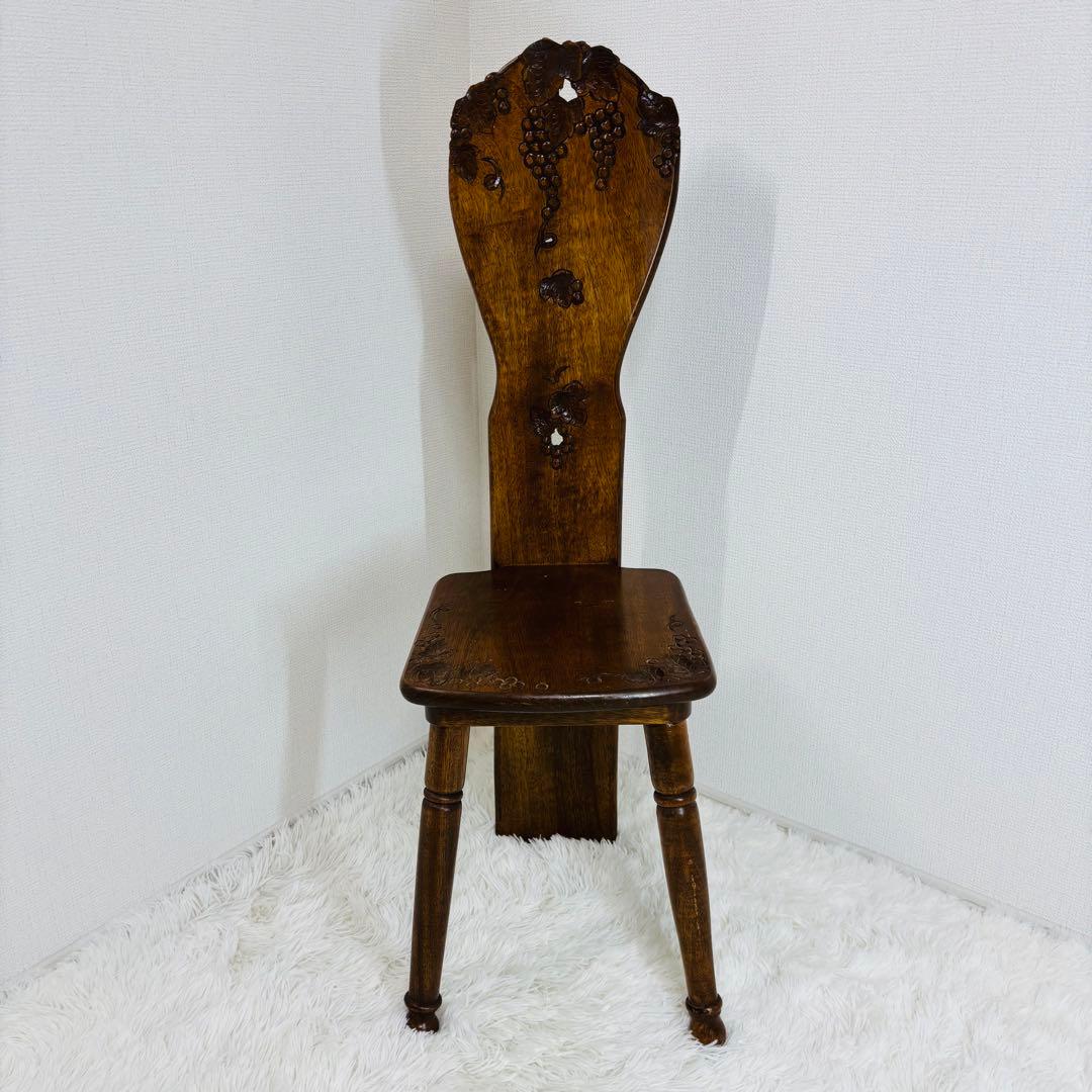 D&A YOSHIKAWA 花台 葡萄 グレープ アンティーク 木製