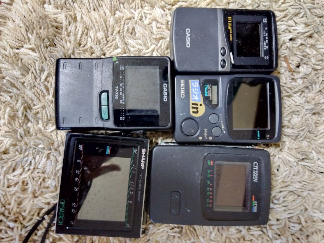 ポータブルラジオ/TV/ラジオカセットまとめ売りジャンク品