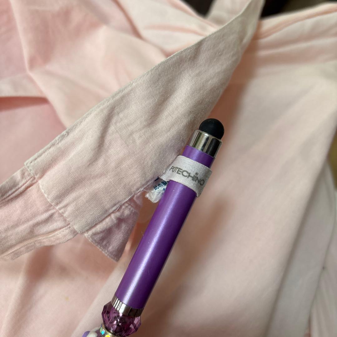 POTECHINO ポテチーノ お花モチーフ エプロン 前掛け 尾道 ピンク