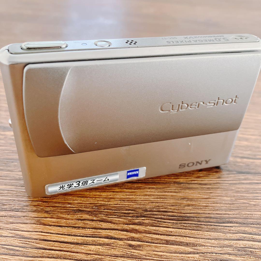 SONY Cyber-shot DSC-T1 シルバー　コンパクトデジタルカメラ
