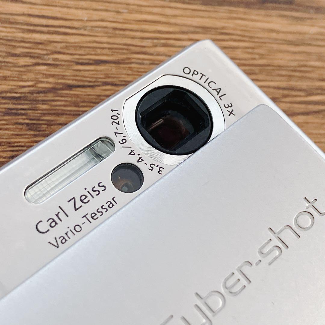 SONY Cyber-shot DSC-T1 シルバー　コンパクトデジタルカメラ