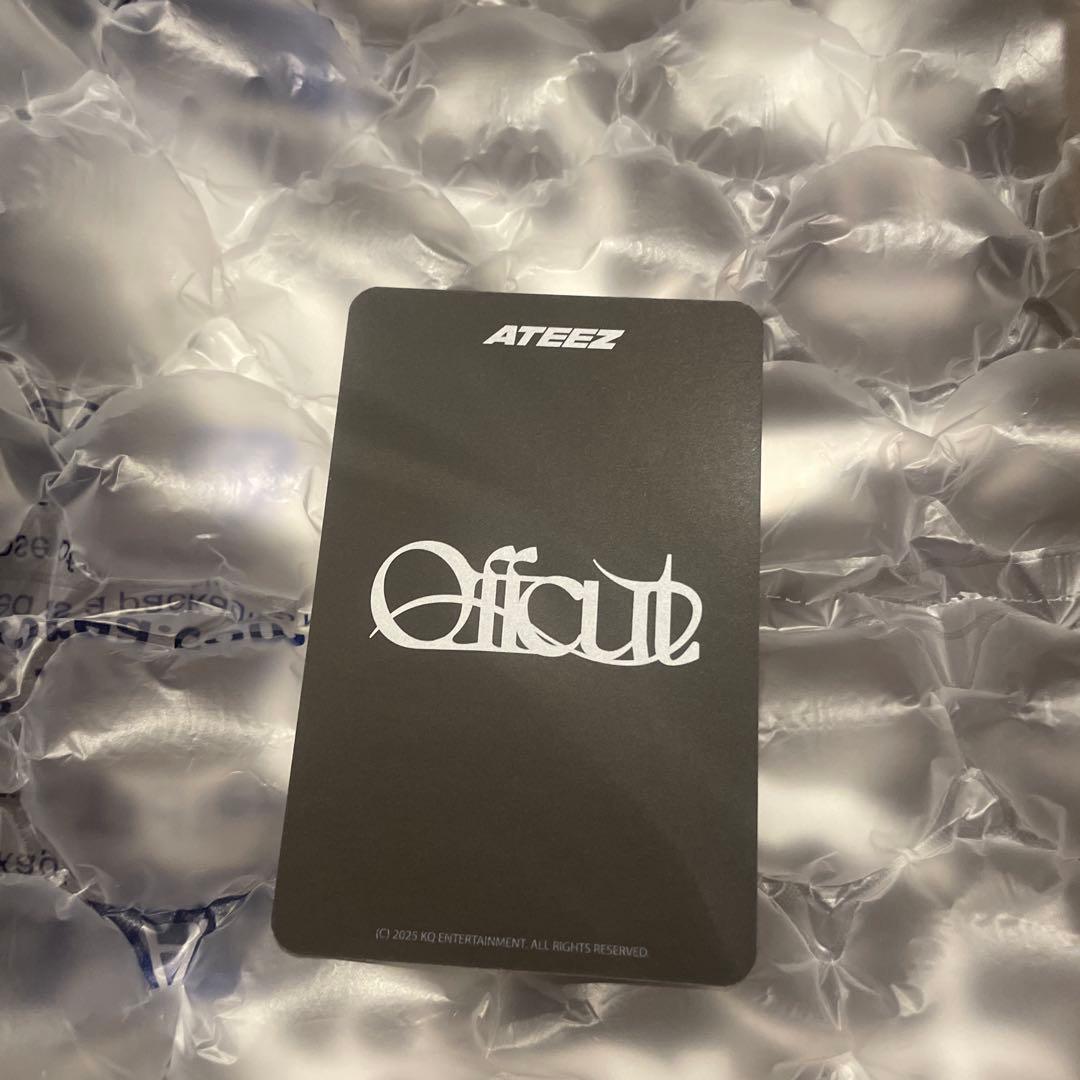 ateez offcut fanplday ランダム サン トレカ アチズ