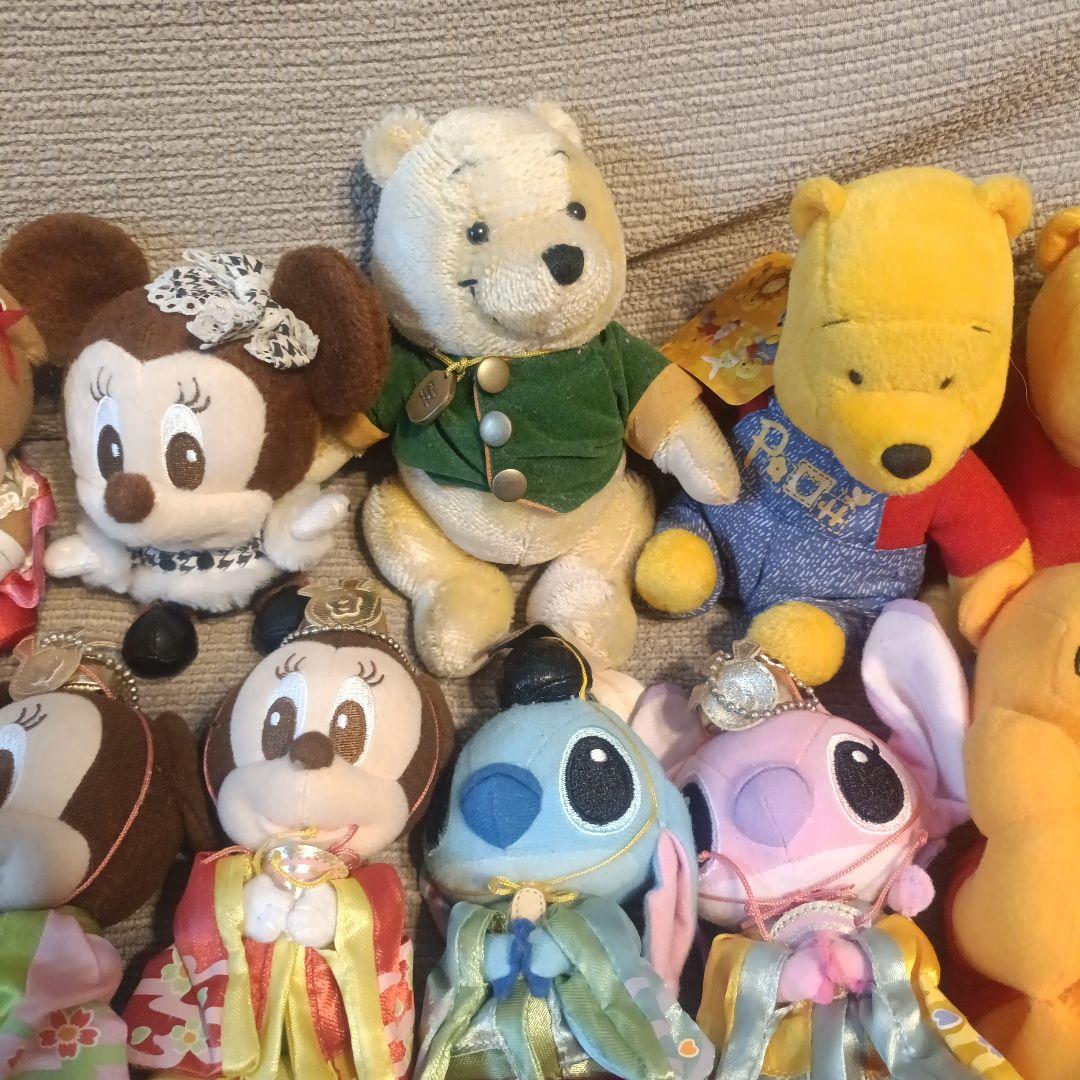 激レア　コスプレ　ディズニー　くまのプーさん　スティッチ　ぬいぐるみ　まとめ売り