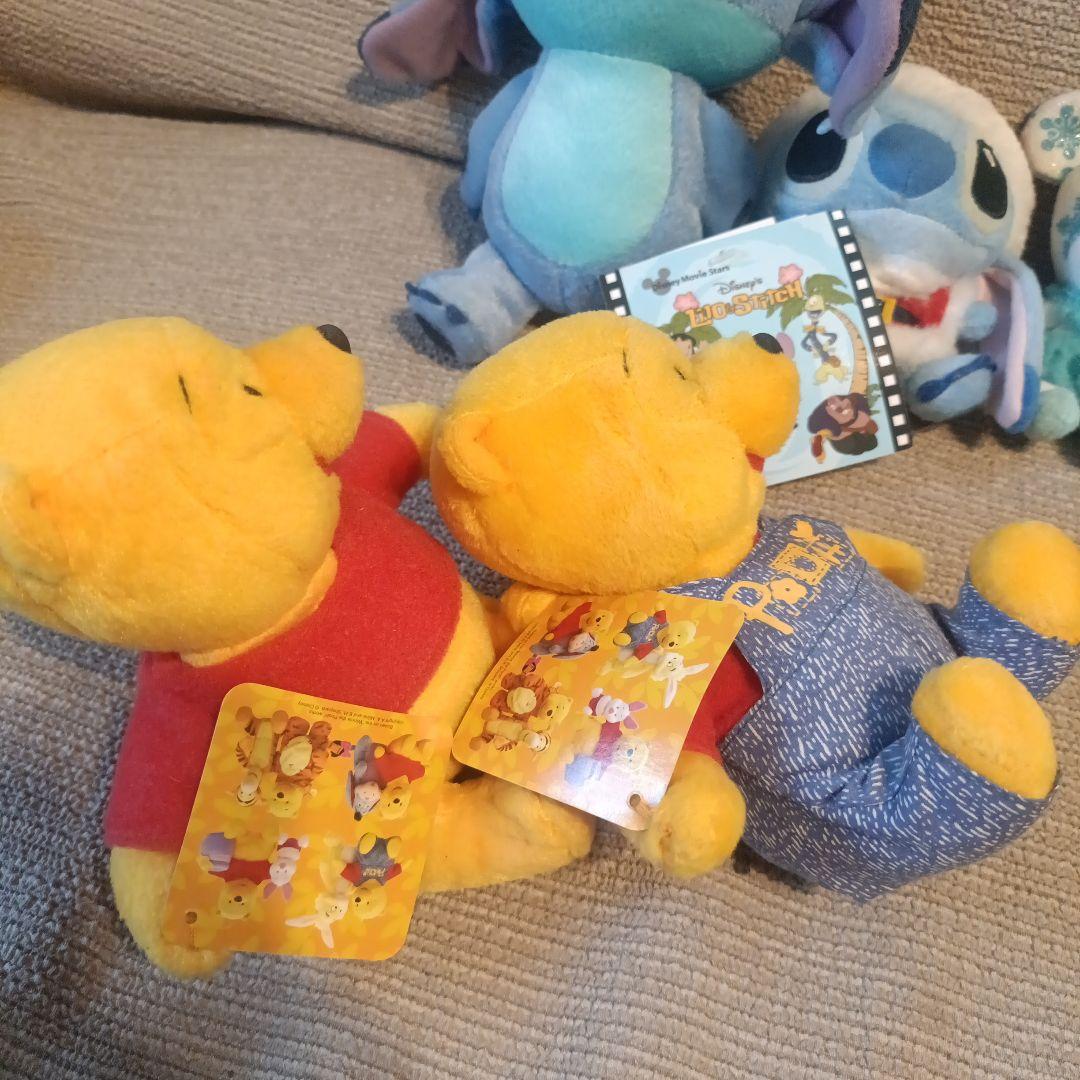 激レア　コスプレ　ディズニー　くまのプーさん　スティッチ　ぬいぐるみ　まとめ売り