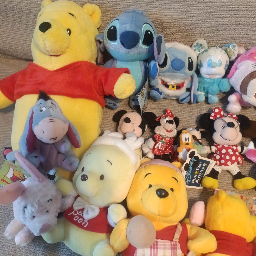 激レア　コスプレ　ディズニー　くまのプーさん　スティッチ　ぬいぐるみ　まとめ売り