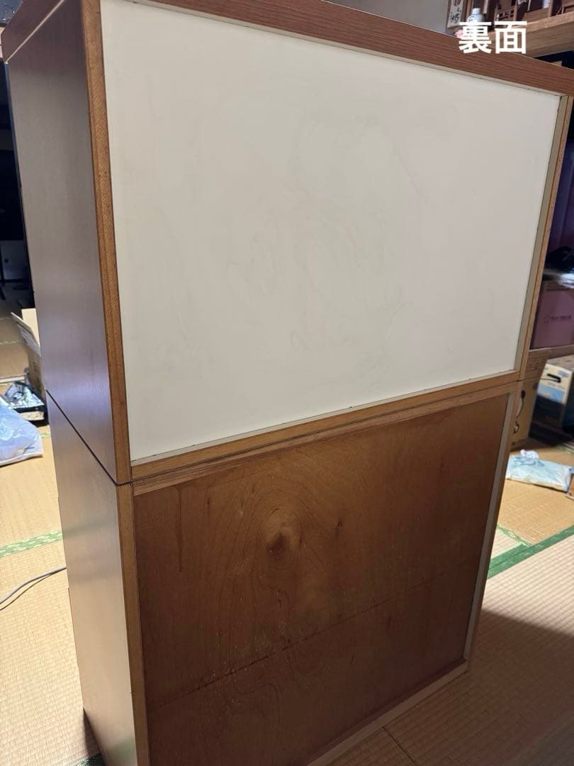 ウッドチェスト　木製洋服タンス　85㎝幅　中古品　送料込み