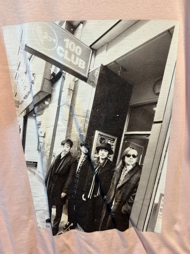 スピッツベルゲン 写真プリント Tシャツ ピンク