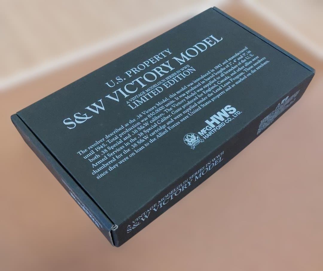 【限定版】S&W VICTORY MODEL モデルガン　未使用