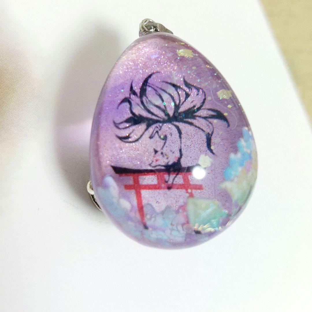 レジン　ハンドメイド　ペンダントトップ