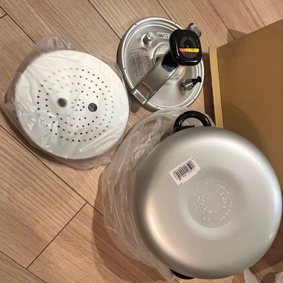 新品未使用　理研 圧力鍋 6ℓ 一升炊 RIKEN 両手鍋 RSK-60