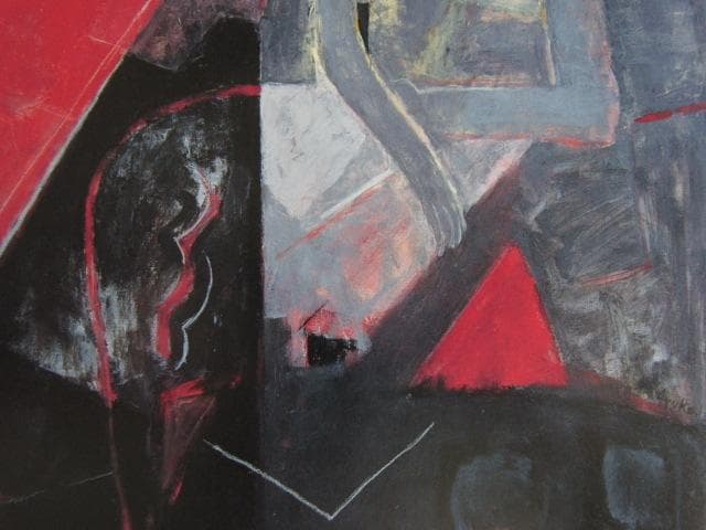 島田鮎子、【光陰の中で】、希少な大判額装用画集より、美品、日本人画家