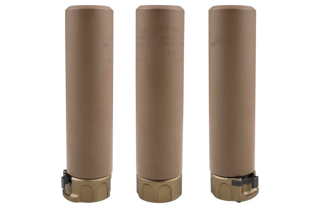 AirsoftArtisanSFSOCOM556サプレッサーDark Earth