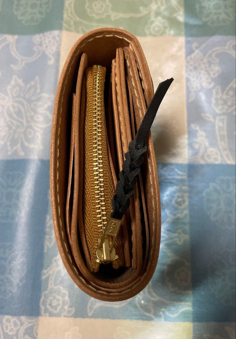 トラッカーウォレット　part5 ミドルサイズ　ミドルウォレット　黒　本革