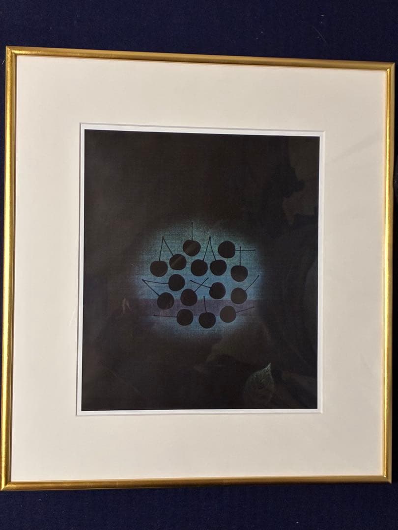 浜口陽三　さくらんぼ　700部限定アートプリント中の一点です