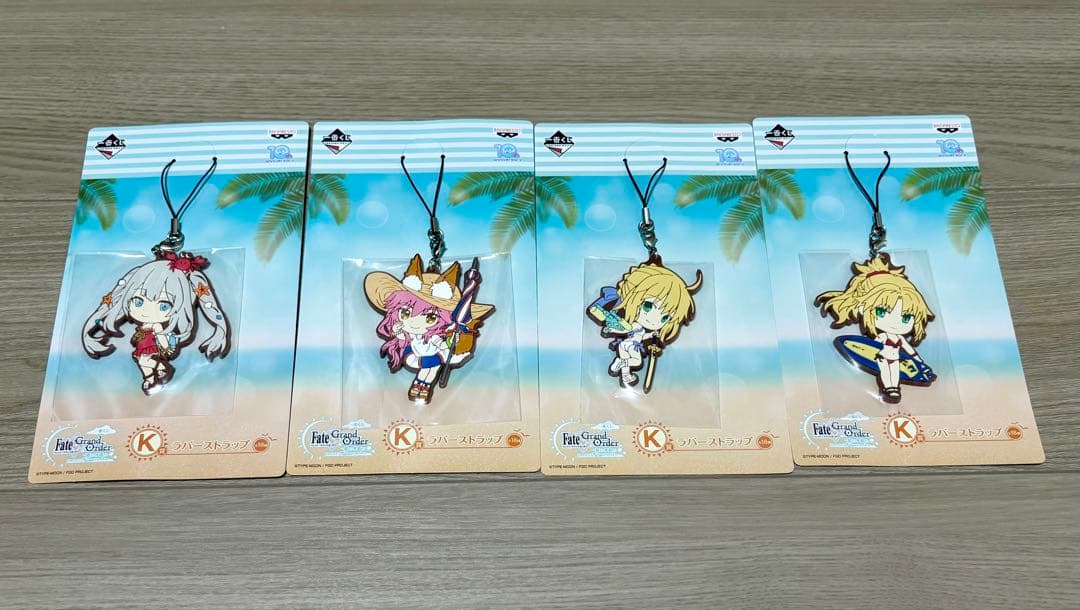 【美品】FGO ラバー ストラップ リヨ シール グッズ セット