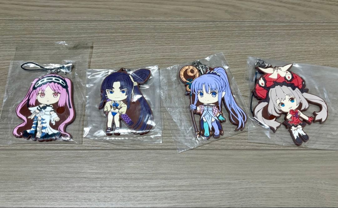 【美品】FGO ラバー ストラップ リヨ シール グッズ セット