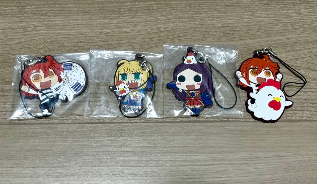【美品】FGO ラバー ストラップ リヨ シール グッズ セット