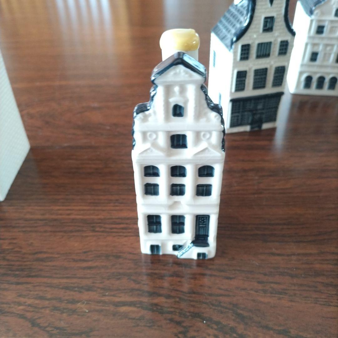 BOLS KLM オランダの家屋 置物セット