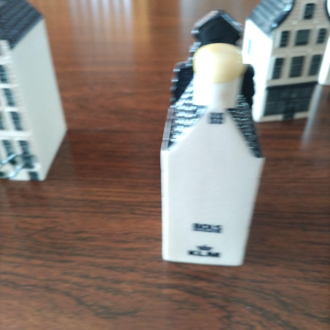 BOLS KLM オランダの家屋 置物セット