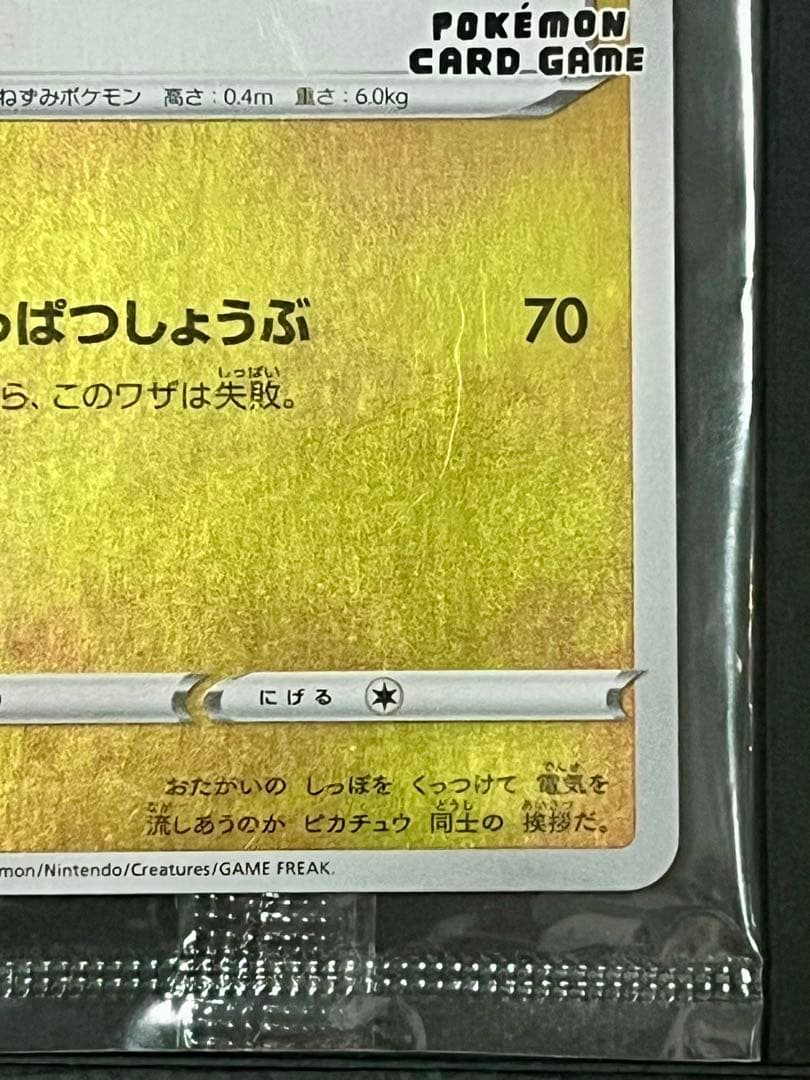 ポケモンカード　ピカチュウ　yu nagaba 未開封