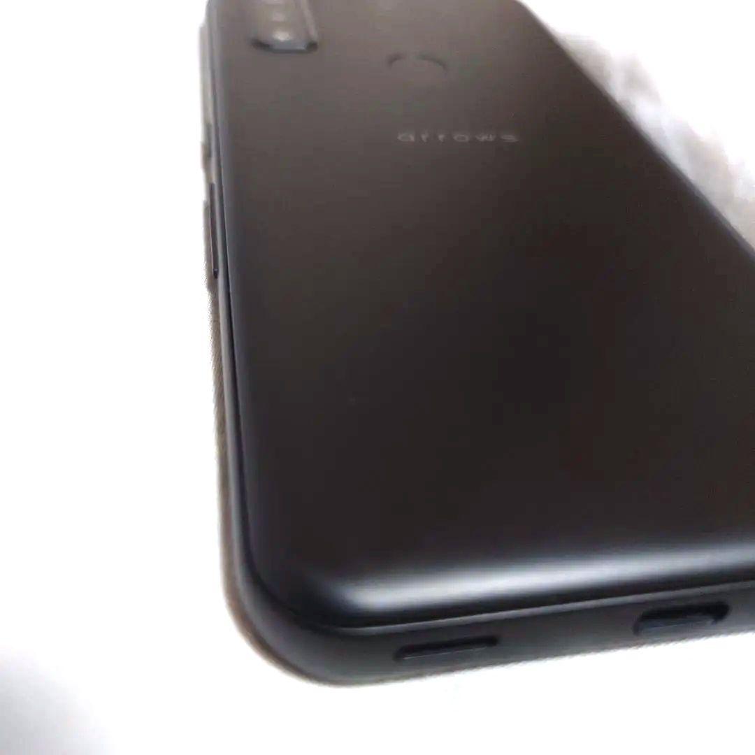 arrows fcg01 64GB ブラック スマホ本体 ケース付き 美品