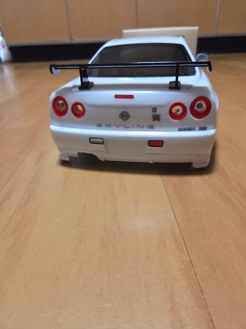 タミヤ R34 GT-R Z-tune 塗装済完成ボディ　ラジコンボディ