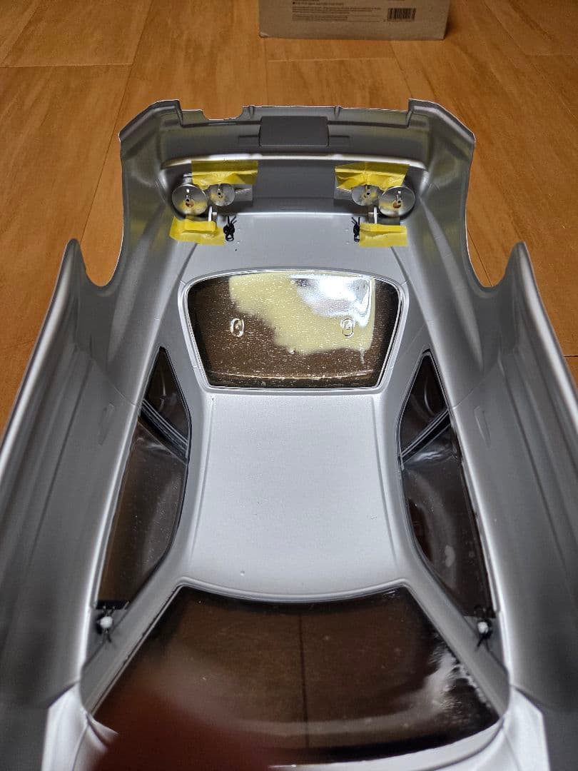 タミヤ R34 GT-R Z-tune 塗装済完成ボディ　ラジコンボディ