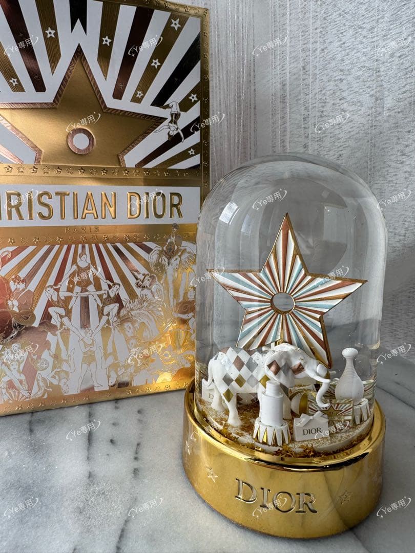 Dior 2025 VIP限定 スノードーム 希少／記念日ギフト