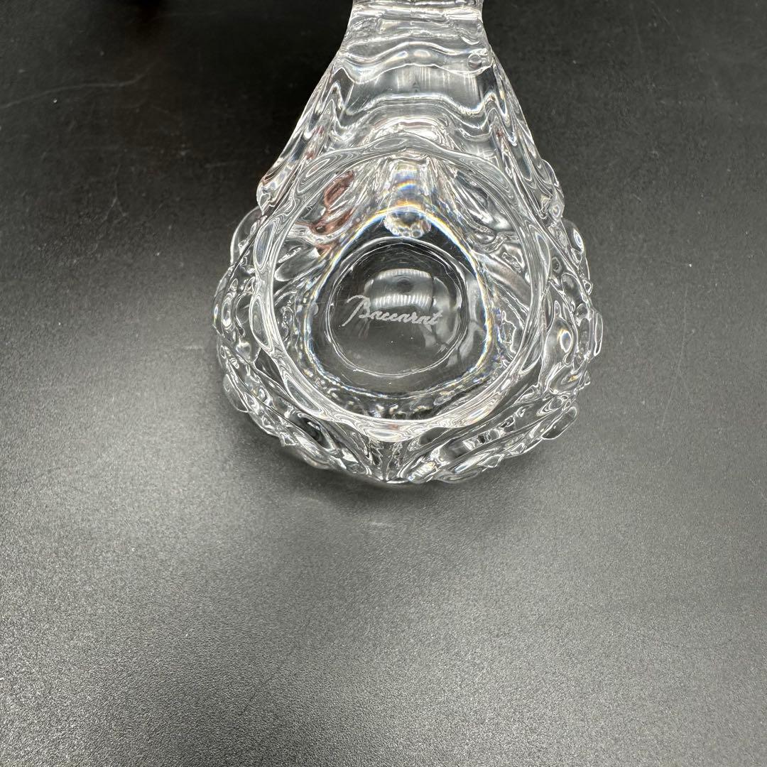 【難あり】Baccarat バカラ エッグスタンド クリスタル小物入れ