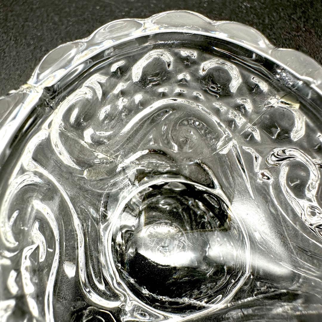 【難あり】Baccarat バカラ エッグスタンド クリスタル小物入れ