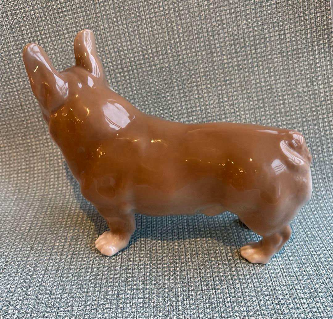 ロイヤルコペンハーゲン　フィギュリン コーギー 犬 置物