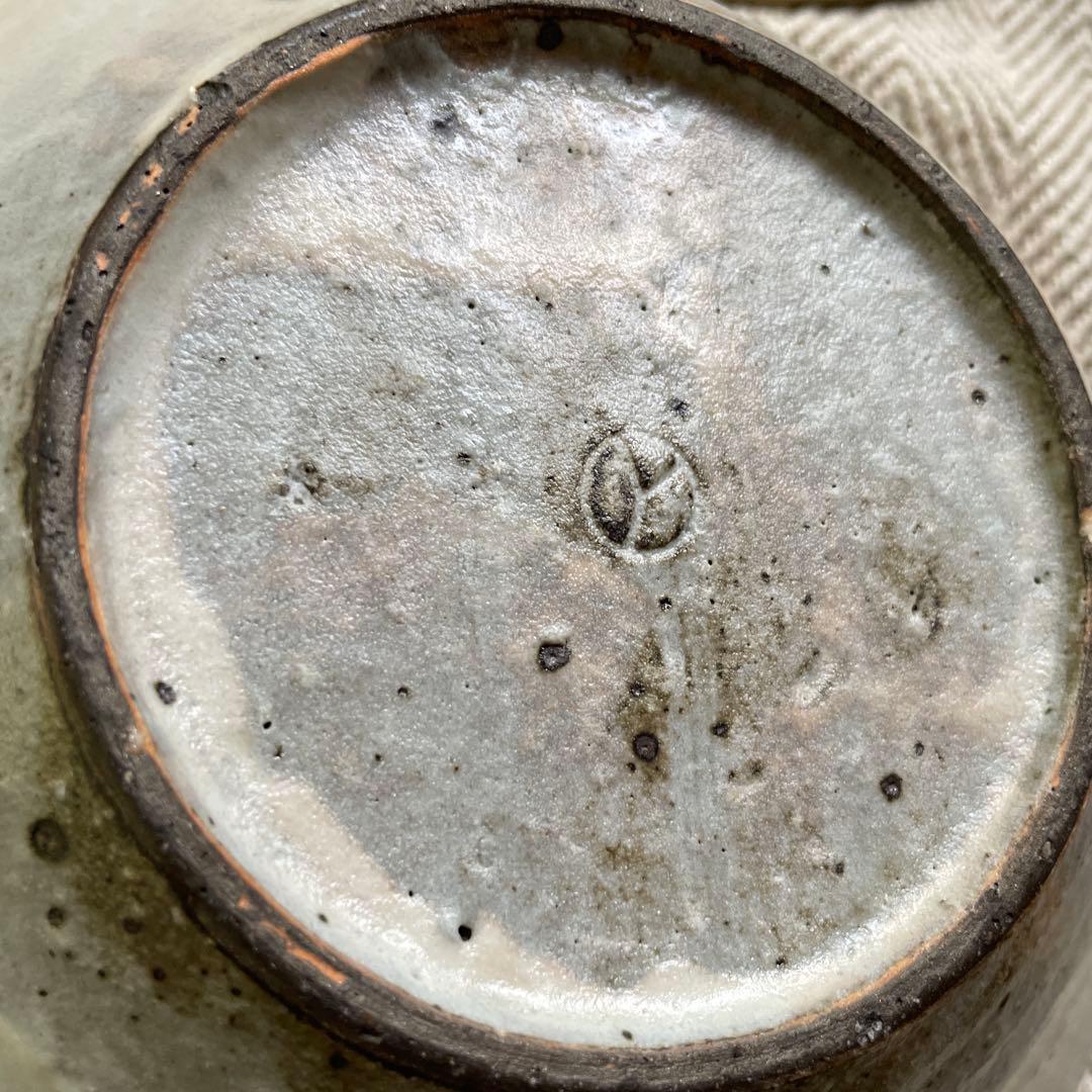 遊楽窯 粉引き 中鉢