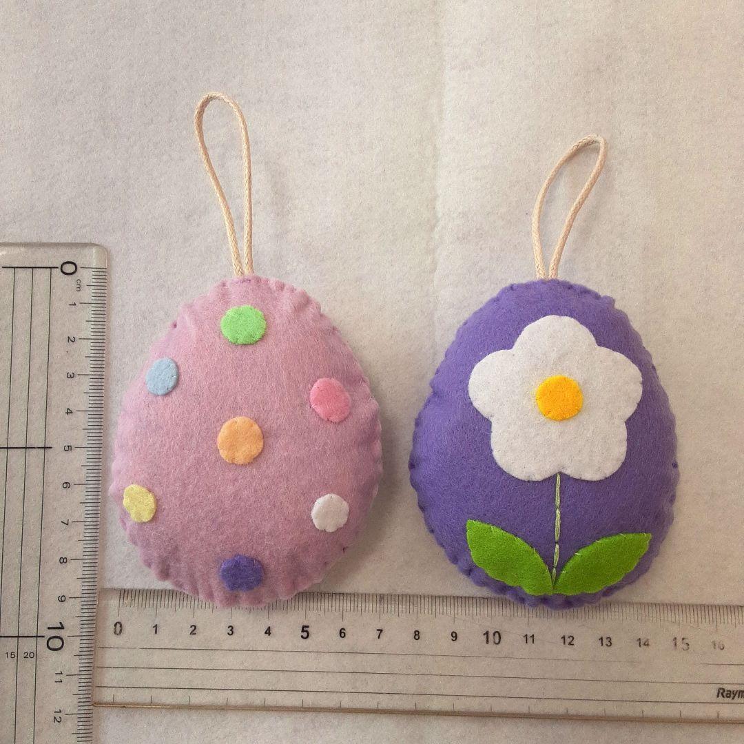 エッグガーランドセット　ガーランドハンドメイド