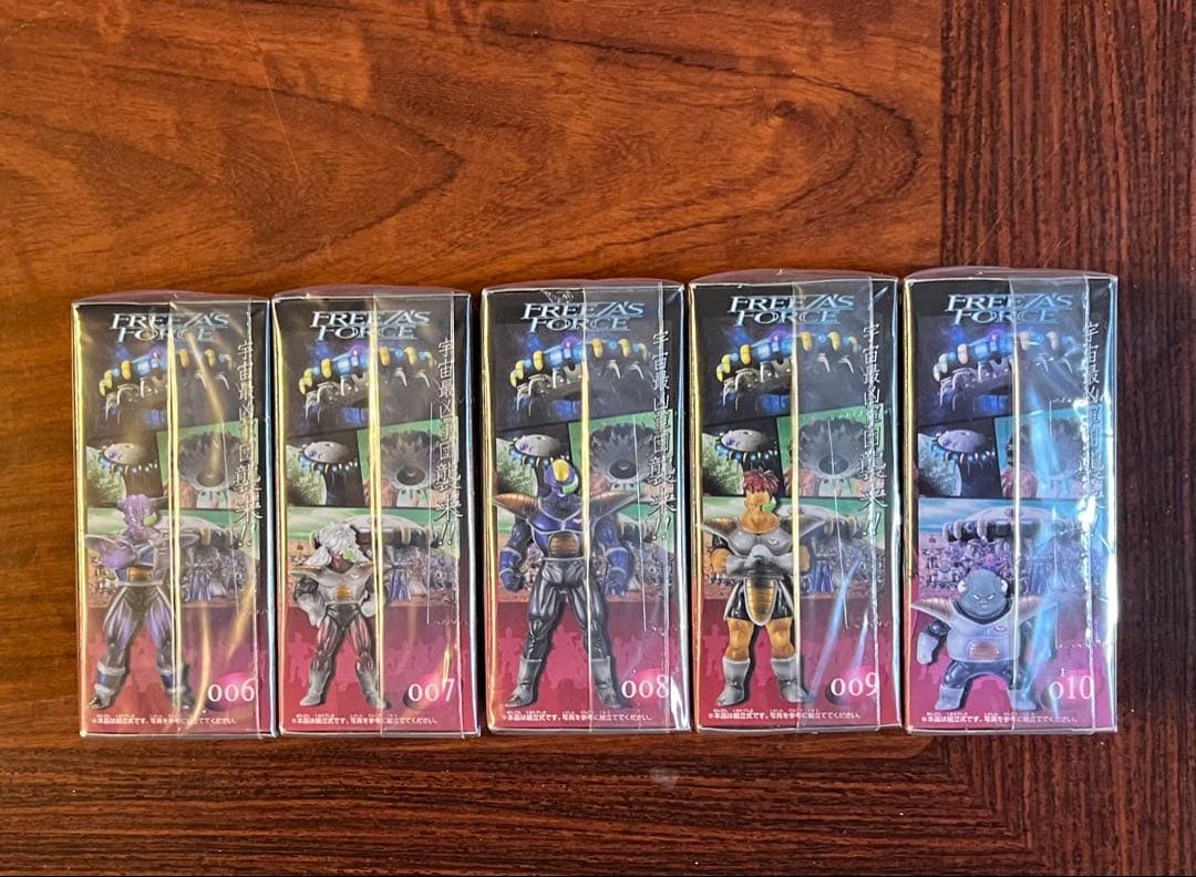 鳥*明様 【箱未開封】ドラゴンボール改 組立式フリーザズフォースⅡ 全５種