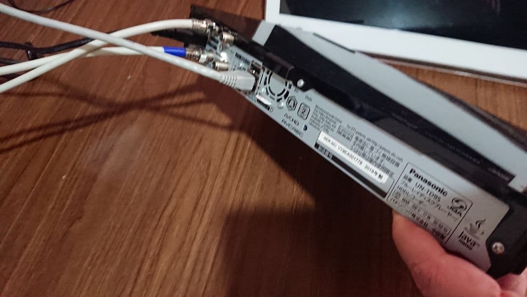 Panasonic ポータブル 液晶テレビ UN-TD9S ✩リモコン付き