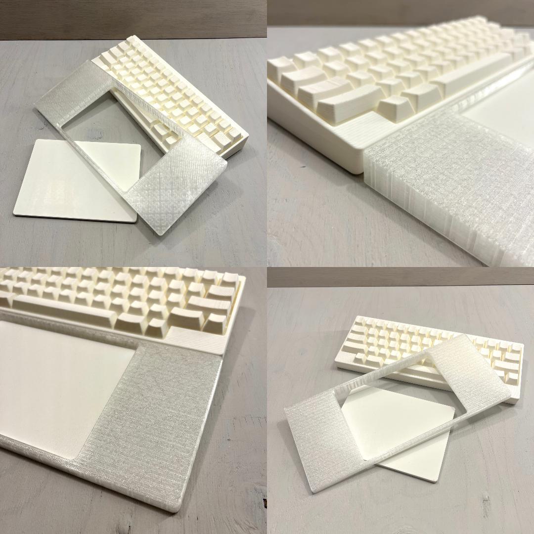 HHKB & Magic Trackpad ドッキングレスト