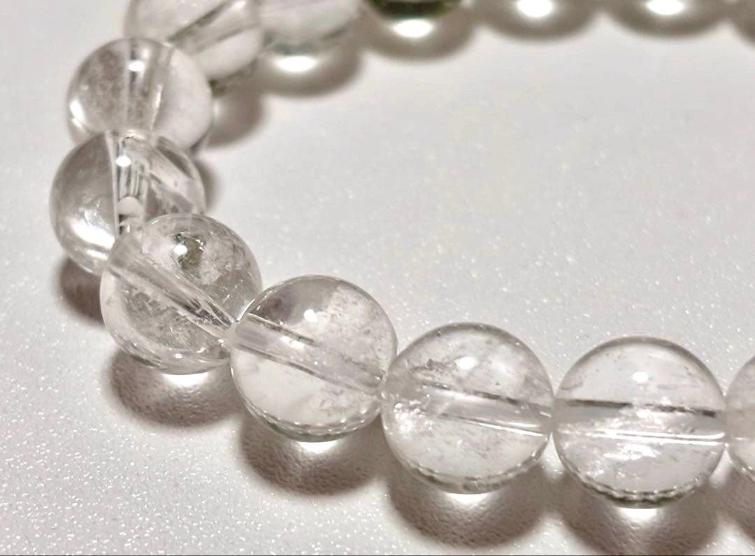 究極品質　豊穣の女神を意味する聖なる守護石　アンナプルナ水晶のブレス　10㎜