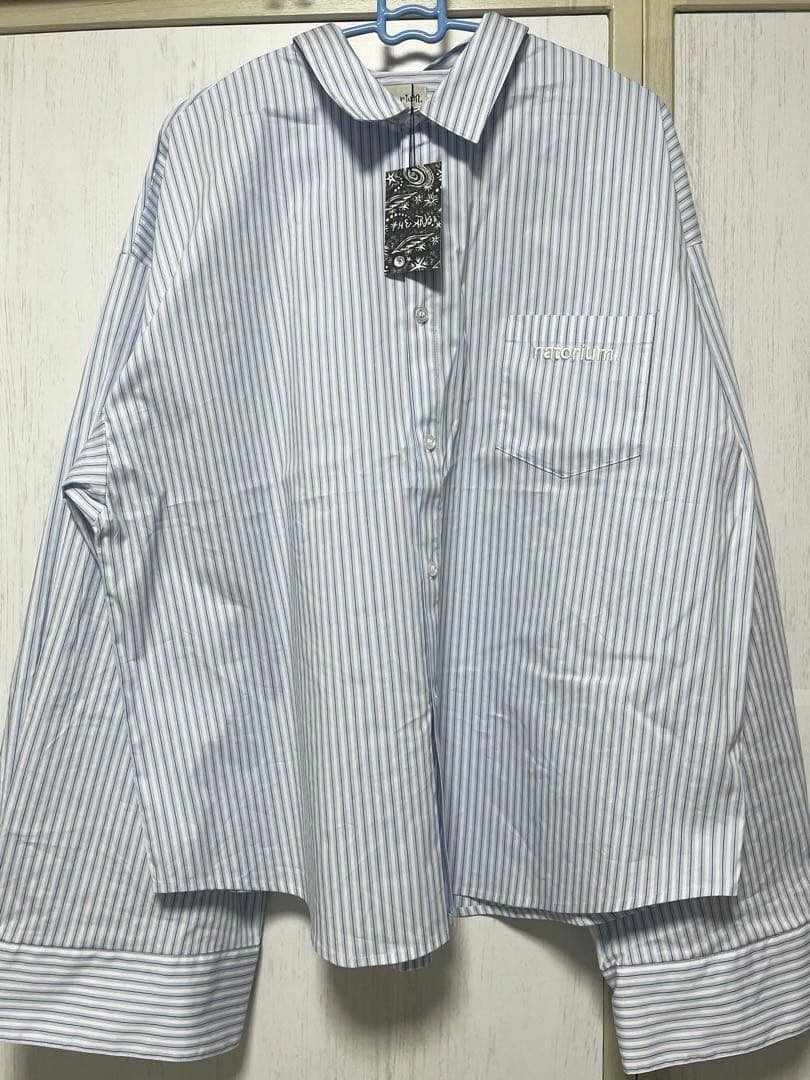 なとり 深海 ストライプシャツ