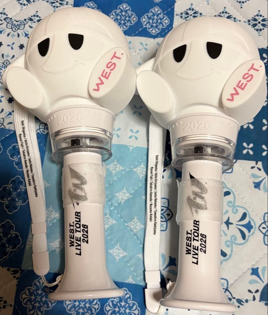 WEST LIVE TOUR 2026 ペンライト 2個セット