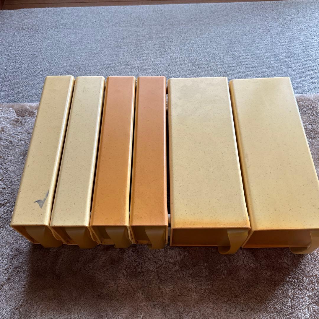 Tupperware マルチオーガナイザー 2段引き出し　扉付き 1個