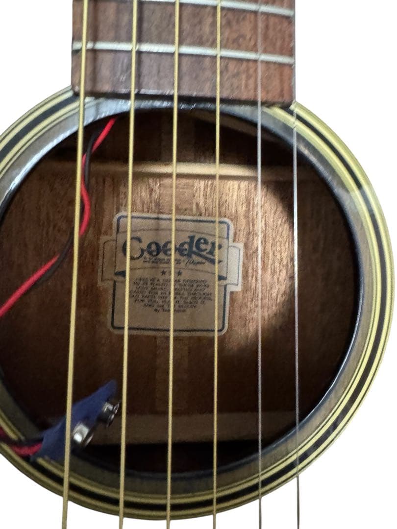 生産終了品 Cooder by Takamine エレアコ ケース付