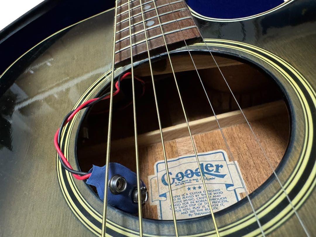 生産終了品 Cooder by Takamine エレアコ ケース付