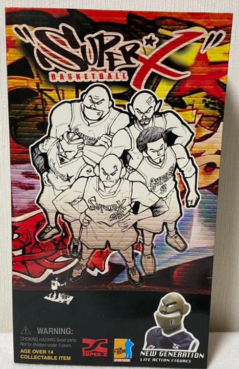 マイケルラウ ドラゴンスーパーXバスケットボールアクションフィギュア