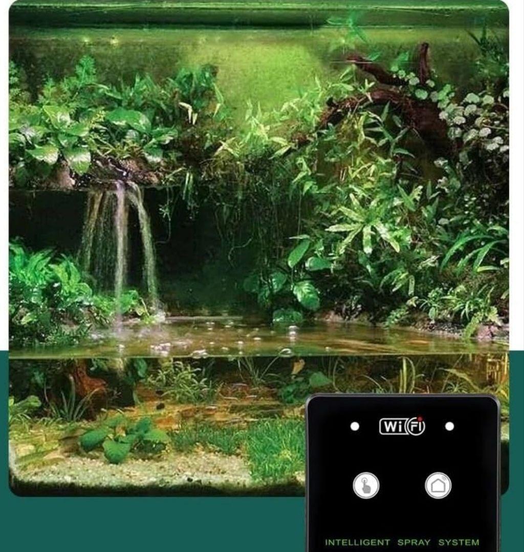 未使用★zmart スマートミスト噴霧器 10m 4ノズル WiFi 自動散水