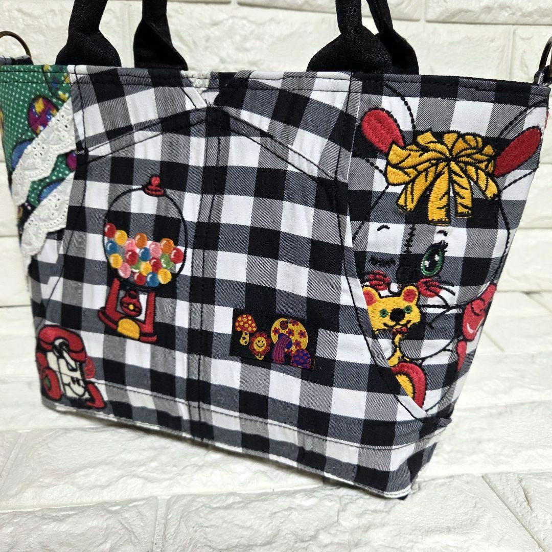 【SA様☘️専用】 939 デニム＊リメイク＊刺繍＊バッグ＊トートバッグ