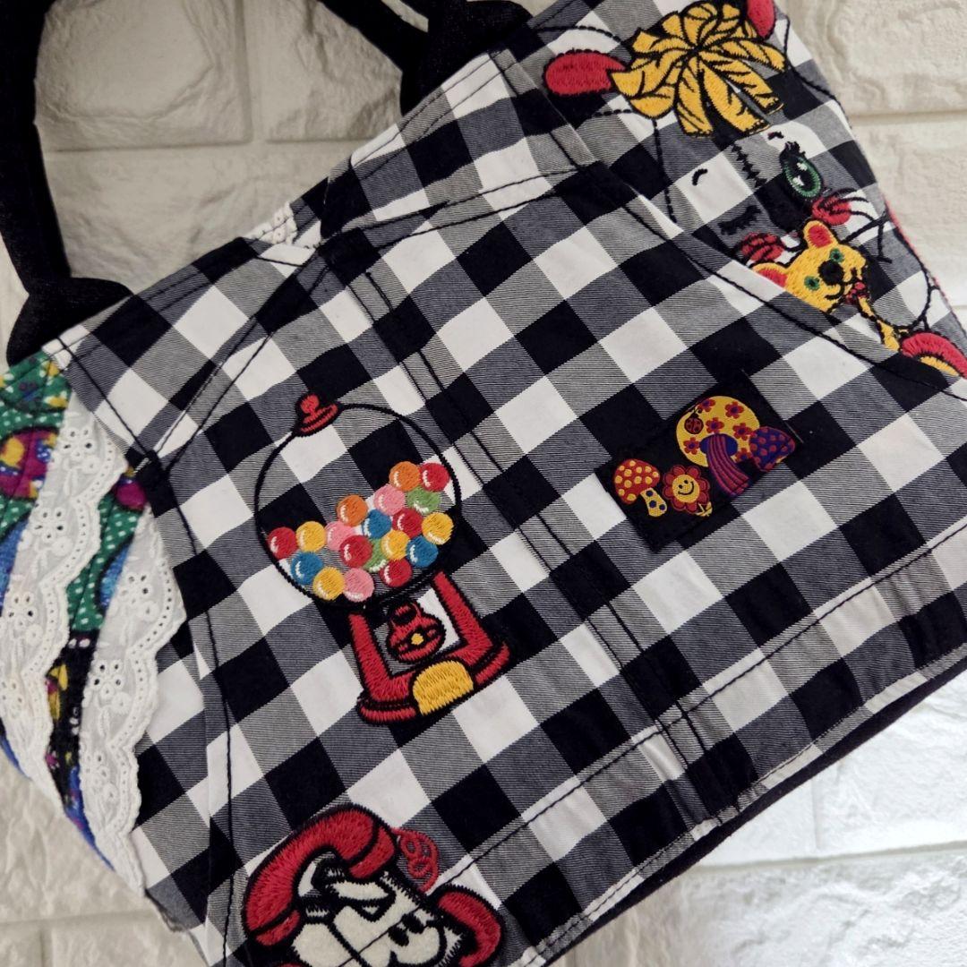 【SA様☘️専用】 939 デニム＊リメイク＊刺繍＊バッグ＊トートバッグ